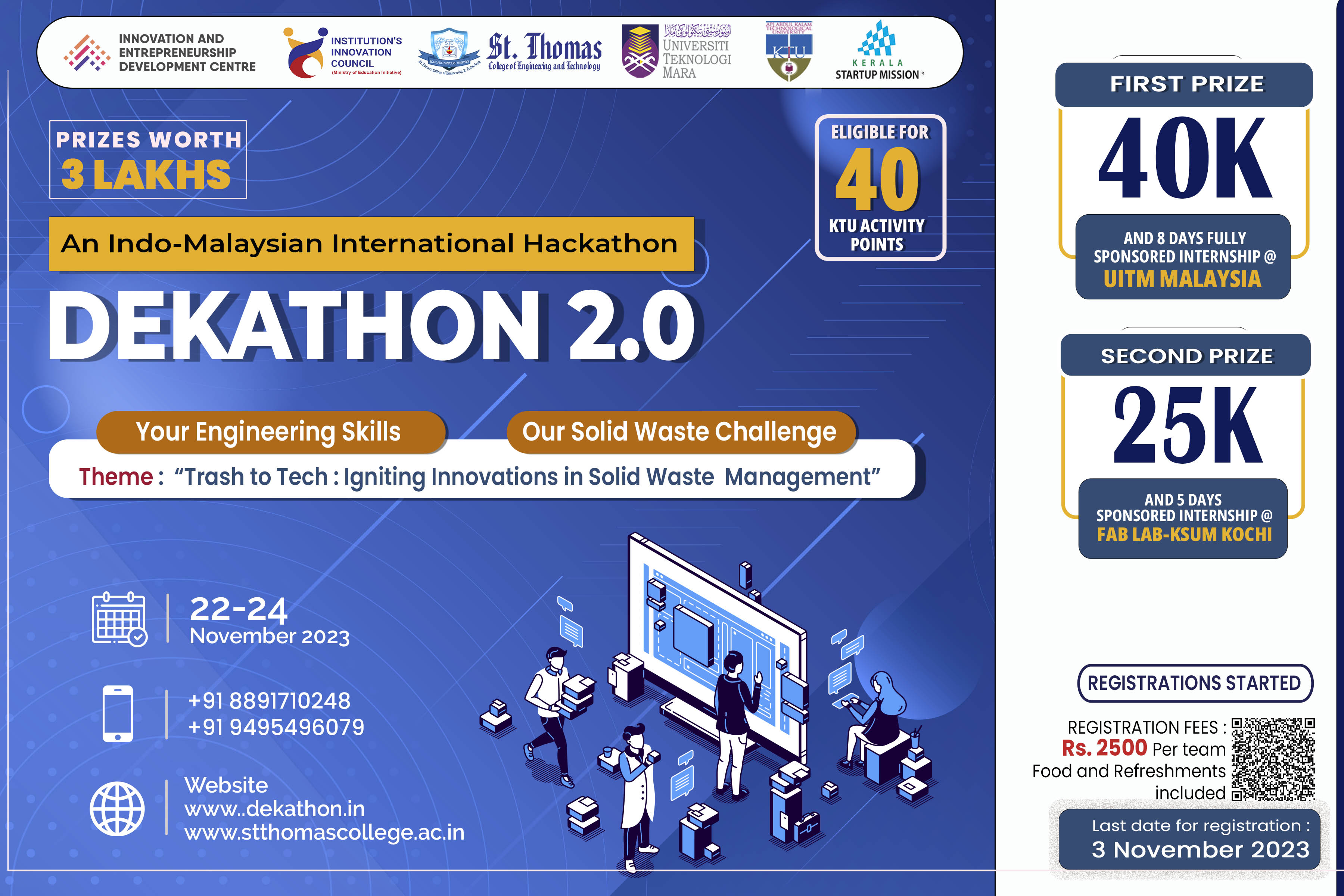 Dekathon 2.0: Indo-Malaysian Hackathon 2023